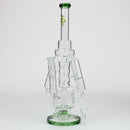 17" H2O Three Honeycomb silnders glass water recycle bong [H2O-25] Glass Bong Canadian Distributor