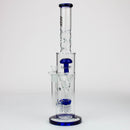 17" H2O Funnel glass water bong [H2O-26] Glass Bong Canadian Distributor Blue