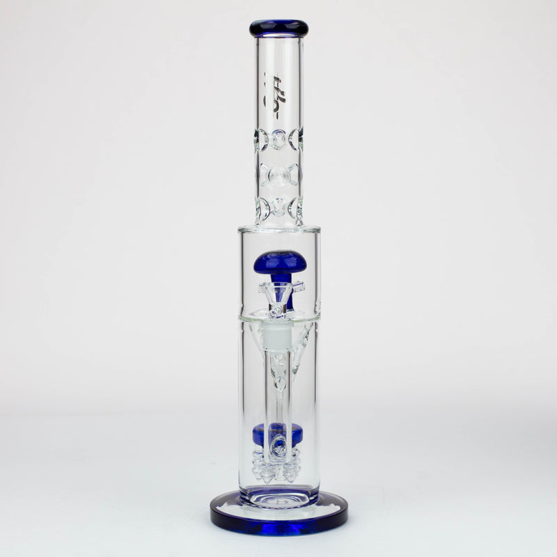 O 17" H2O Funnel glass water bong [H2O-26]