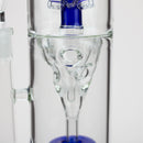 17" H2O Funnel glass water bong [H2O-26] Glass Bong Canadian Distributor