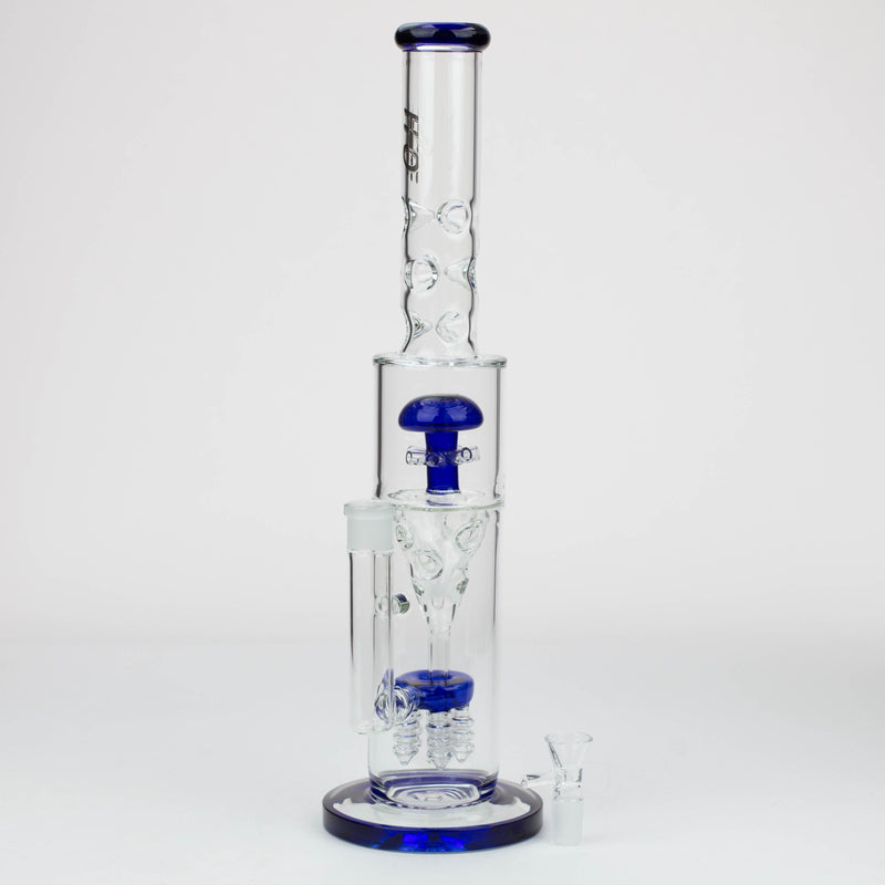 O 17" H2O Funnel glass water bong [H2O-26]