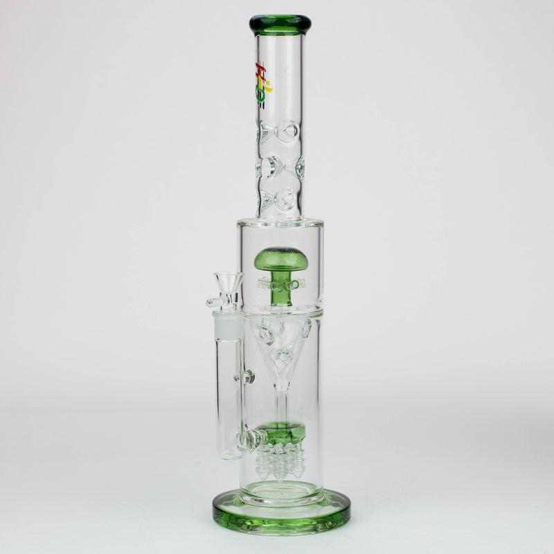 O 17" H2O Funnel glass water bong [H2O-26]