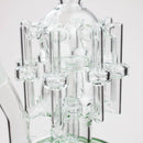 13.5" H2O Glass water recycle bong [H2O-17] Glass Bong Canadian Distributor