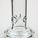 17" H2O glass water bong with double layer honeycomb [H2O-28] Glass Bong Canadian Distributor