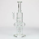 15" H2O Glass water recycle bong [H2O-32] Glass Bong Canadian Distributor