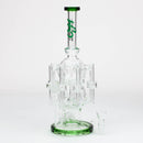 13.5" H2O Glass water recycle bong [H2O-17] Glass Bong Canadian Distributor