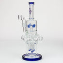 15" H2O Glass water recycle bong [H2O-20] Glass Bong Canadian Distributor Violet