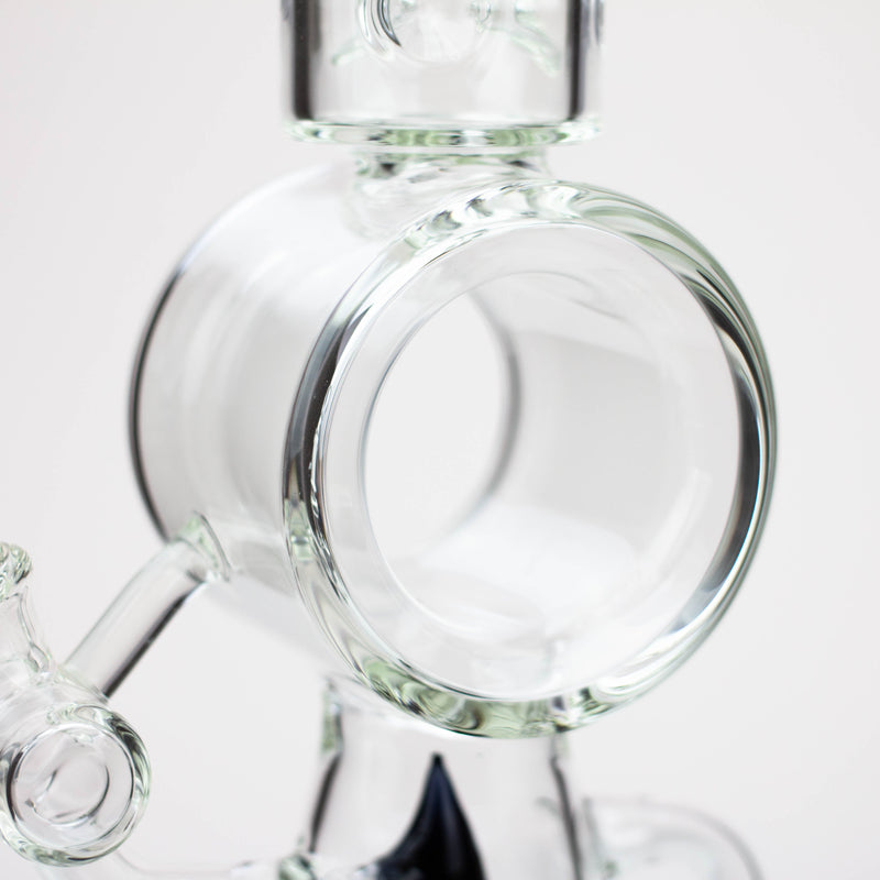 O 18" H2O Cone diffuser glass water bong [H2O-16]
