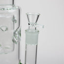 19" H2O 2-in-1 Double Joint glass water bong [H2O-22] Glass Bong Canadian Distributor