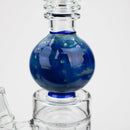 15" H2O Gold fumed sphere Glass water bong [H2O-23] Glass Bong Canadian Distributor