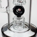 15" H2O Gold fumed sphere Glass water bong [H2O-23] Glass Bong Canadian Distributor