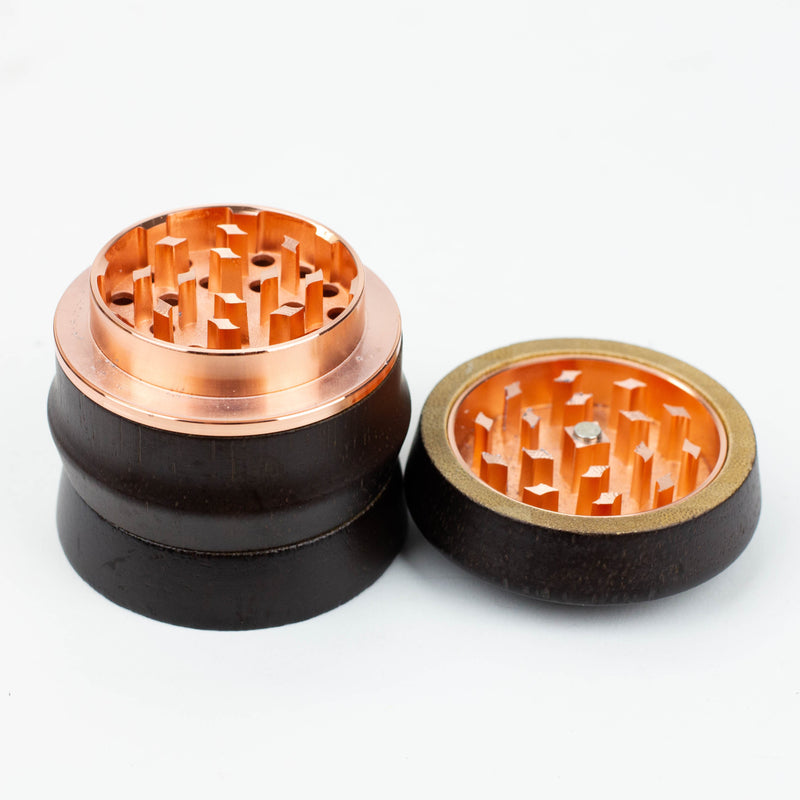 O Genie | 4 parts wooden cover grinder [SS-148]