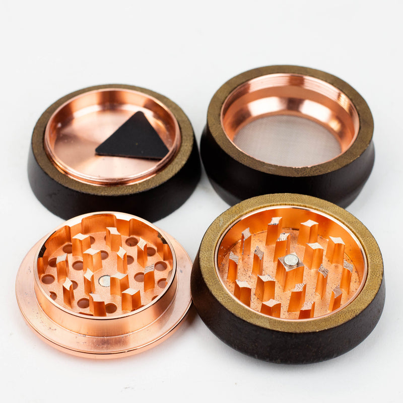 O Genie | 4 parts wooden cover grinder [SS-148]