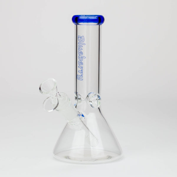 8" Blueberry glass beaker water bong ( N8040 ) Glass Bong ONE Blue D