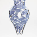 4.5" American color donut soft glass hand pipe [AM02] Glass Pipe ONE