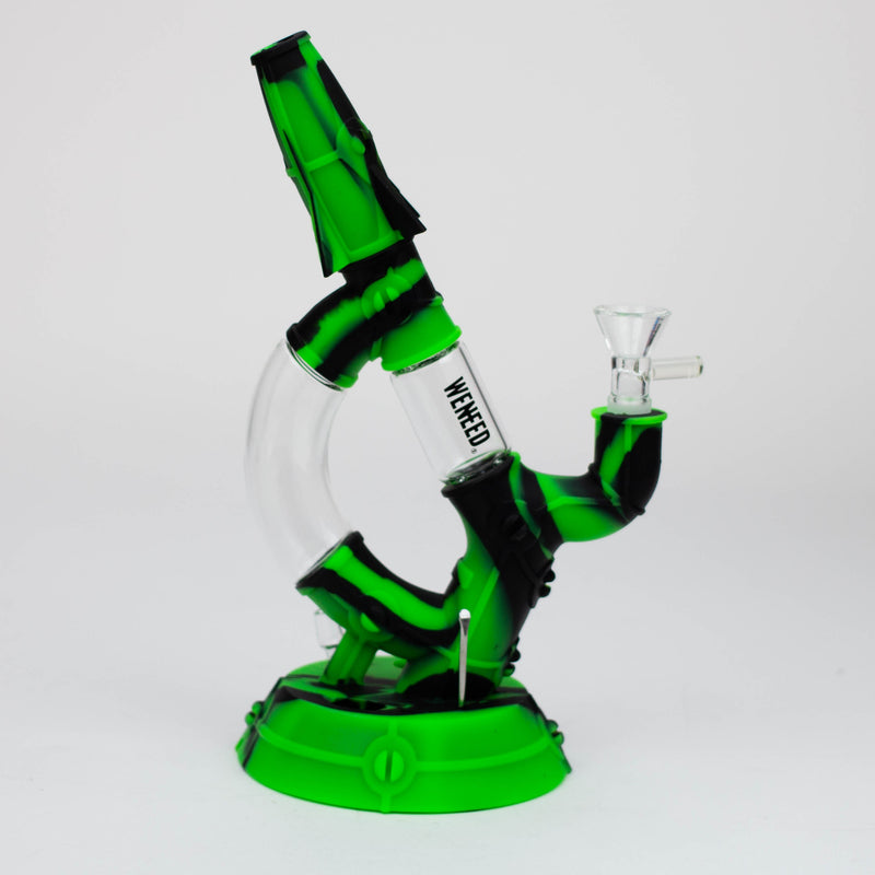 O WENEED®- 8" D Lab Silicone bong Set