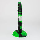 WENEED®- 8" D Lab Silicone bong Set Resin · Silicone · Plastic Bong WENEED®