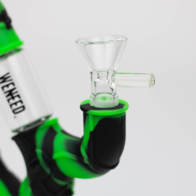 O WENEED®- 8" D Lab Silicone bong Set