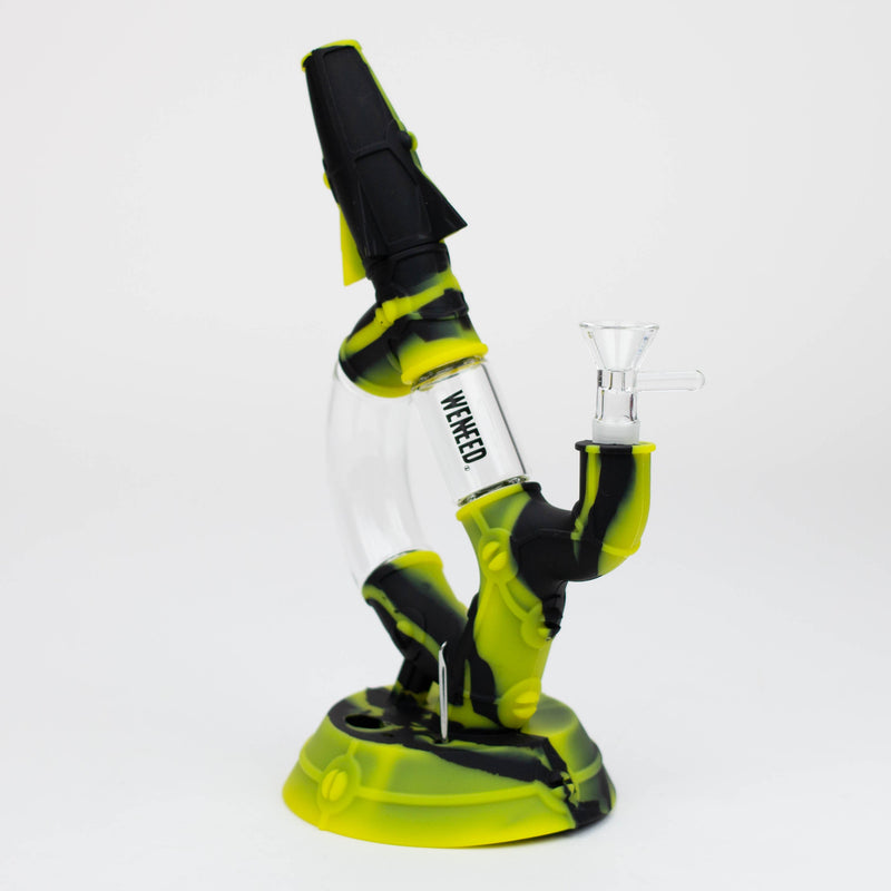 O WENEED®- 8" D Lab Silicone bong Set