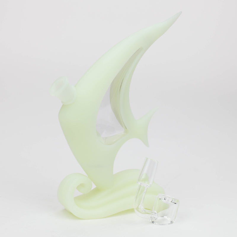 O WENEED®- 7" U Dab Rig Glow in the Dark