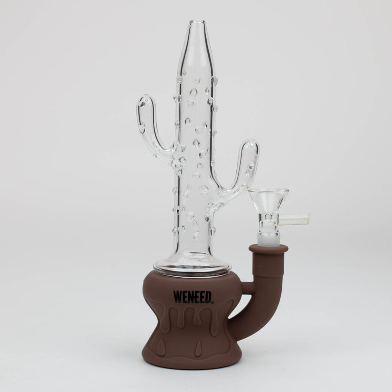 O WENEED®- 9" Silicone Cactus bong