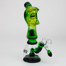 WENEED®- 9'' Leak Proof Monster Eyes Silicone Rig Resin · Silicone Rig WENEED® Green/Black