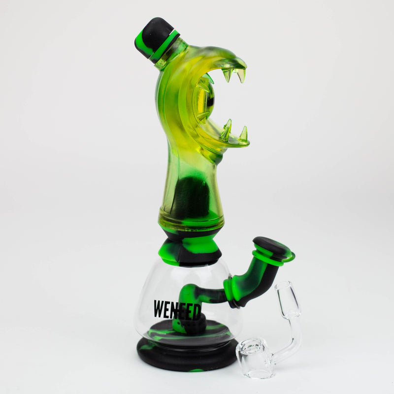 O WENEED®- 9'' Leak Proof Monster Eyes Silicone Rig