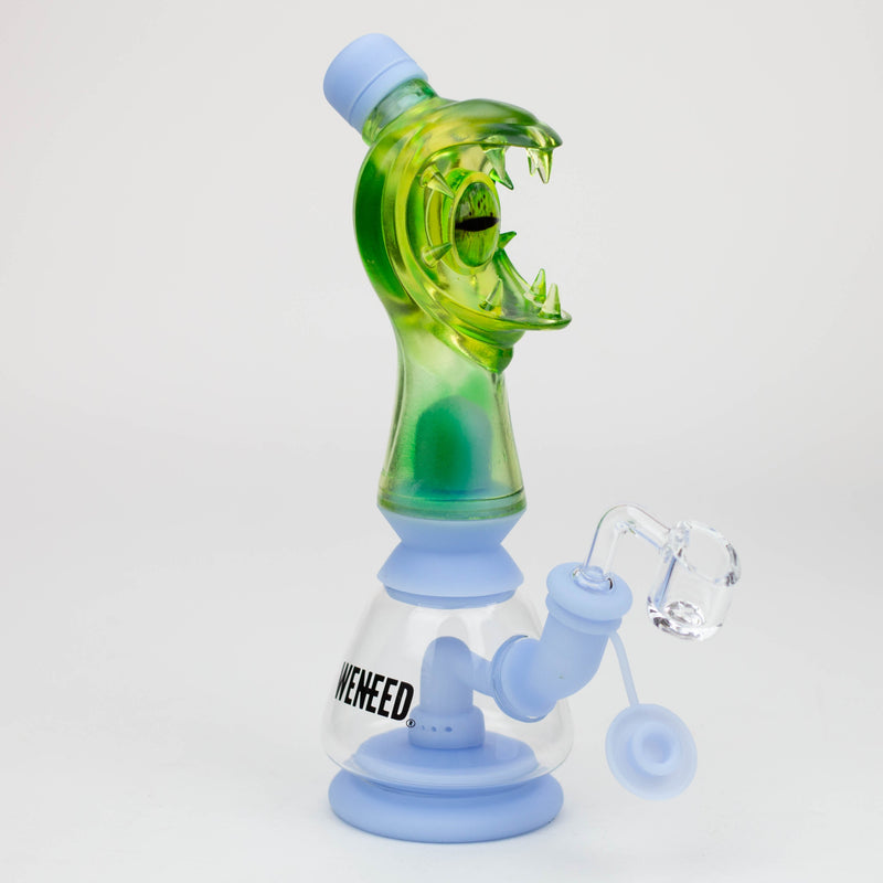 O WENEED®- 9'' Leak Proof Monster Eyes Silicone Rig