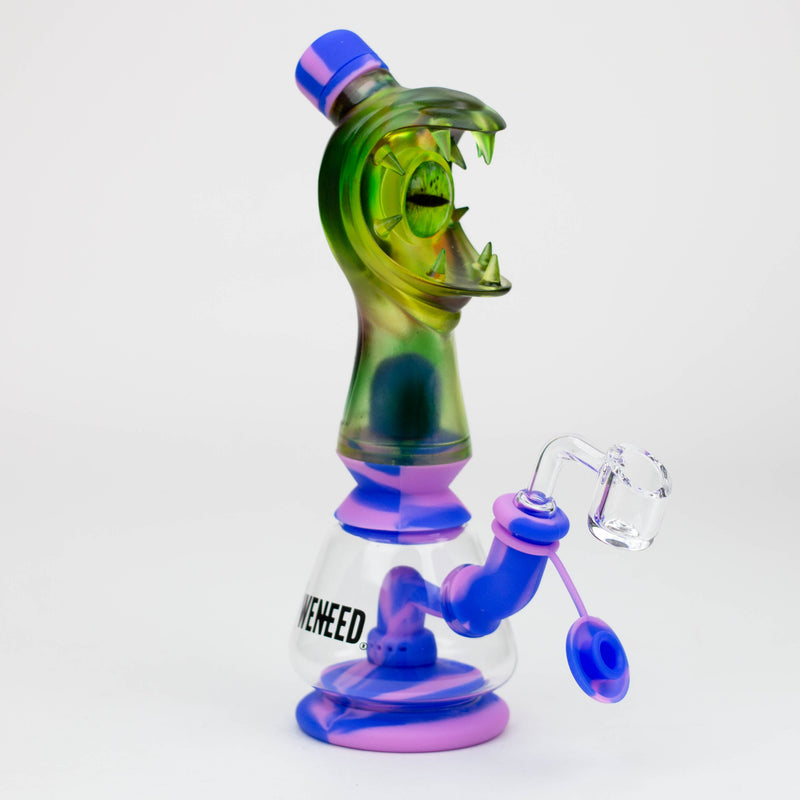 O WENEED®- 9'' Leak Proof Monster Eyes Silicone Rig