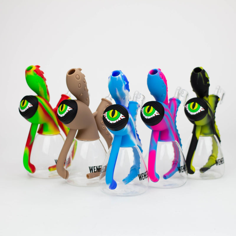 O WENEED®- 9'' Silicone Squid Rig