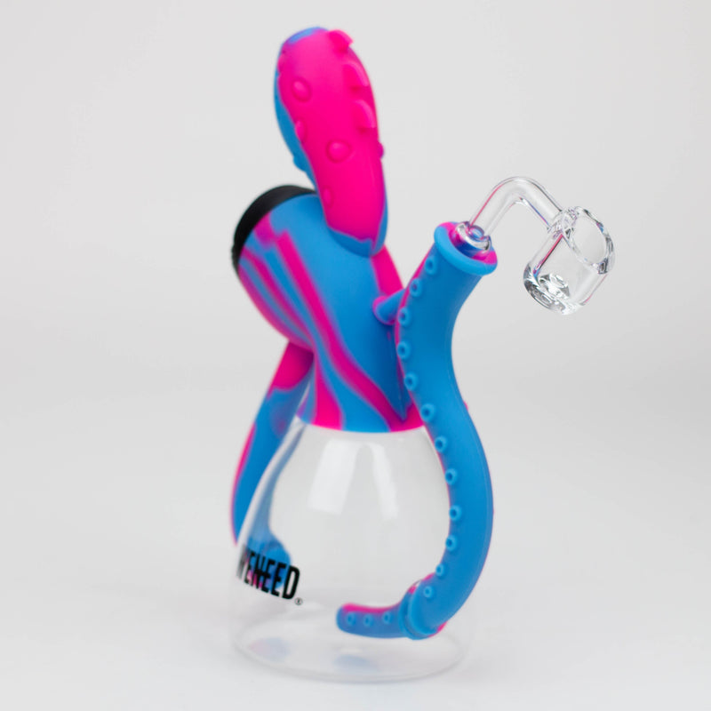 O WENEED®- 9'' Silicone Squid Rig