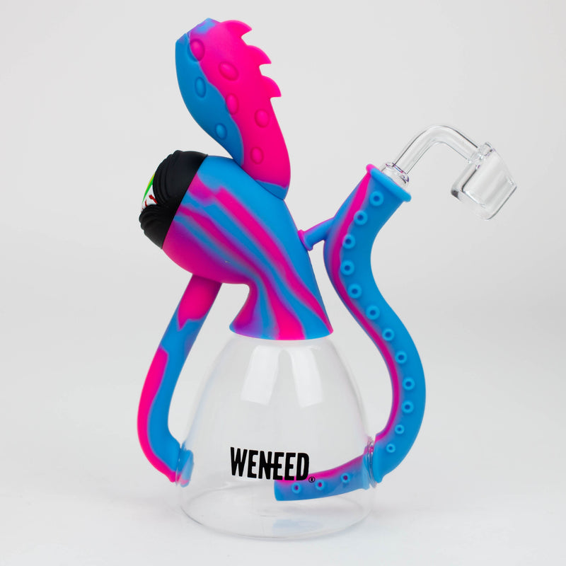 O WENEED®- 9'' Silicone Squid Rig