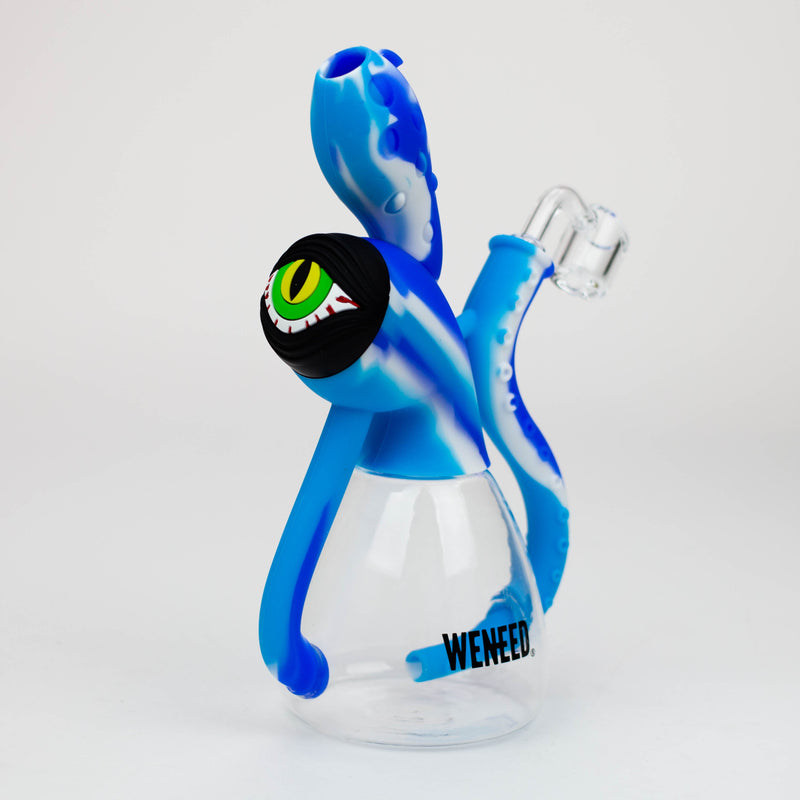 O WENEED®- 9'' Silicone Squid Rig