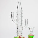 WENEED®- 9" Silicone Cactus bong Resin · Silicone · Plastic Bong WENEED®