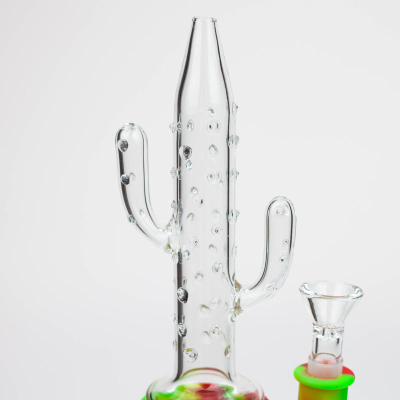 O WENEED®- 9" Silicone Cactus bong