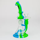 WENEED®- 9" Silicone Float Ball bong Resin · Silicone · Plastic Bong WENEED® Blue/Green