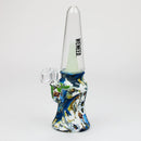 WENEED®- 10'' Silicone Grafiti Rig Resin · Silicone Rig WENEED® White