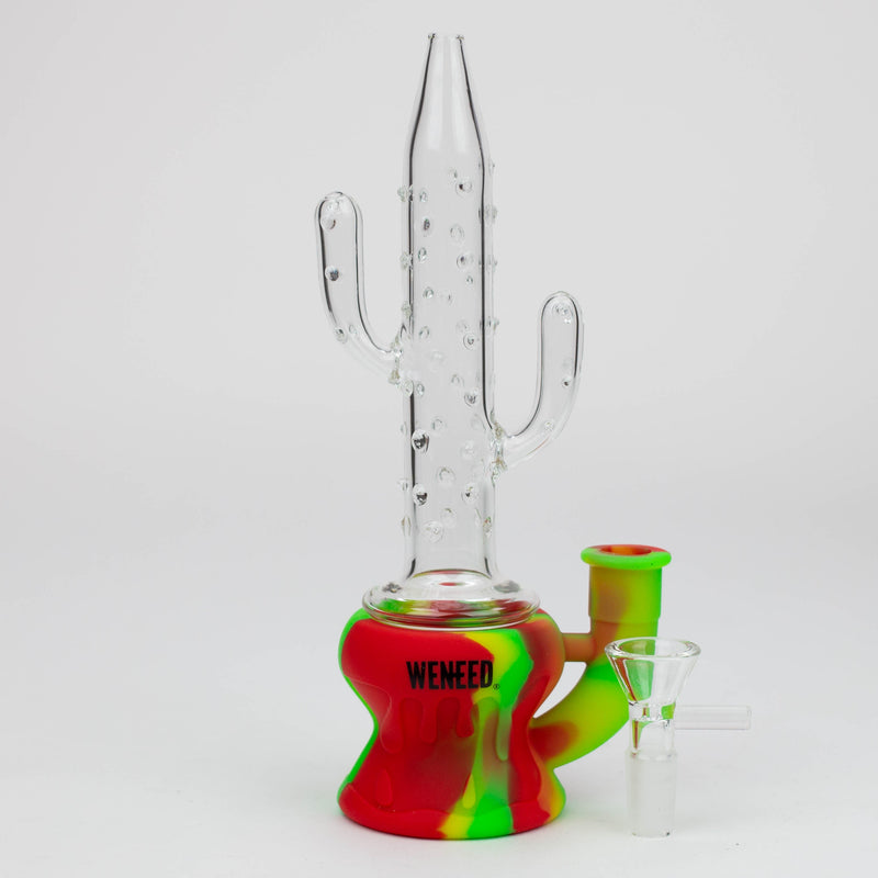 O WENEED®- 9" Silicone Cactus bong