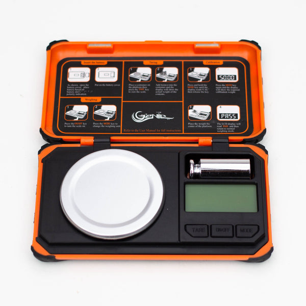 O Genie PL-50 pocket scale