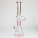 preemo - 18 inch U-Shape Percolator Beaker [P045] Glass Bong preemo Pink