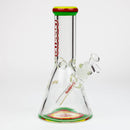 preemo - 10.5 inch Triple Band Beaker [P022] Glass Bong preemo Red