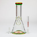 preemo - 10.5 inch Triple Band Beaker [P022] Glass Bong preemo