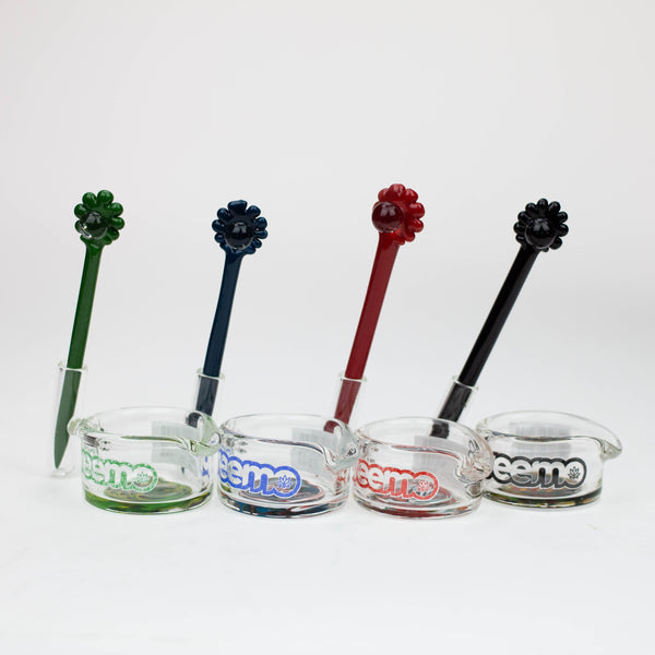 O preemo - Glass Dabber and Dish Set [P052]