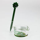 preemo - Glass Dabber and Dish Set [P052] Cap · Dabber · Insert · Clip · Nail preemo Green