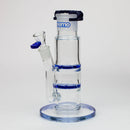 preemo - 9.5 inch Dual Cyclone Disc Base [P004] Glass Bong preemo Blue