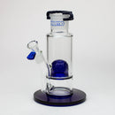 preemo - 10 inch Dome Perc Straight Base [P043] Glass Bong preemo Blue
