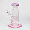 preemo - 10 inch Dome Perc Straight Base [P043] Glass Bong preemo Pink