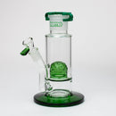 preemo - 10 inch Dome Perc Straight Base [P043] Glass Bong preemo Green