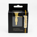 preemo - Universal Titanium Bowl Bowl · Banger · Oil Burner preemo GOLD