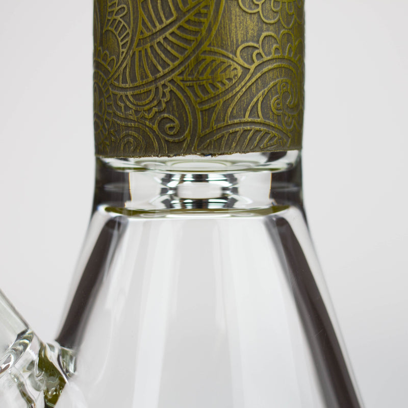 O preemo - 15 inch 9mm Painted Sandblast Beaker [P057]
